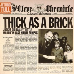 Пластинка Jethro tull Thick as a brick